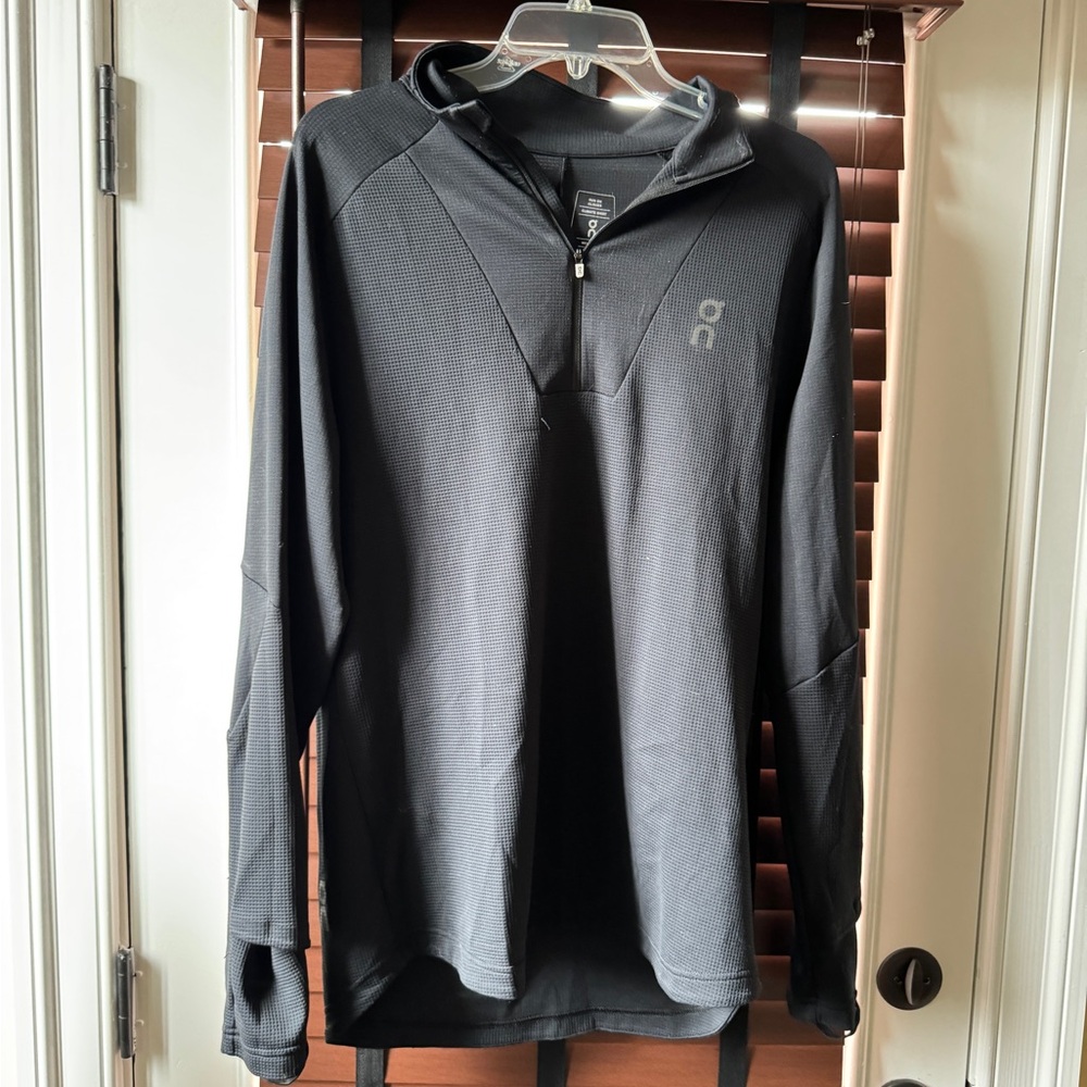 On Running Black Long Sleeve Jacket